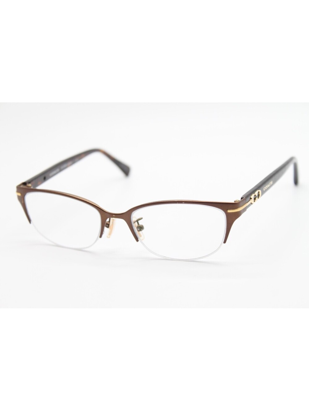 COACH HC 5058 JACKIE 9199 SATIN BROWN TORTOISE AUTHENTIC EYEGLASSES 49-17